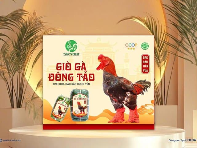Hộp giò gà Đông Tảo Tuấn Vũ