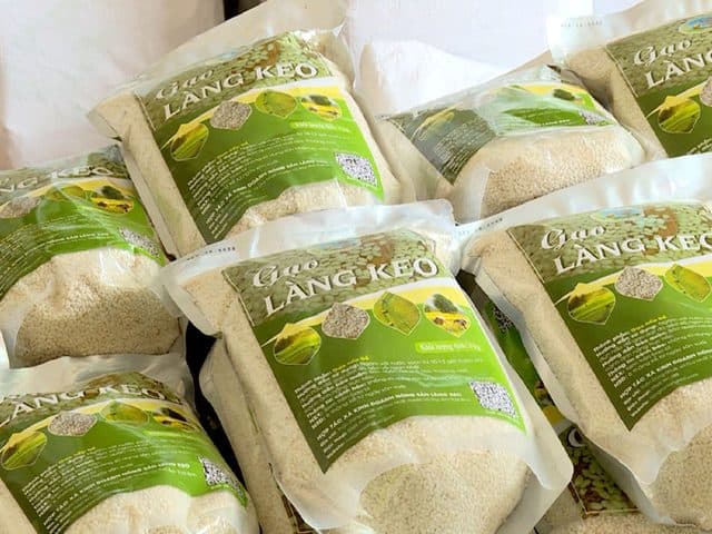 Gạo nếp Bể, lạc đỏ làng Keo