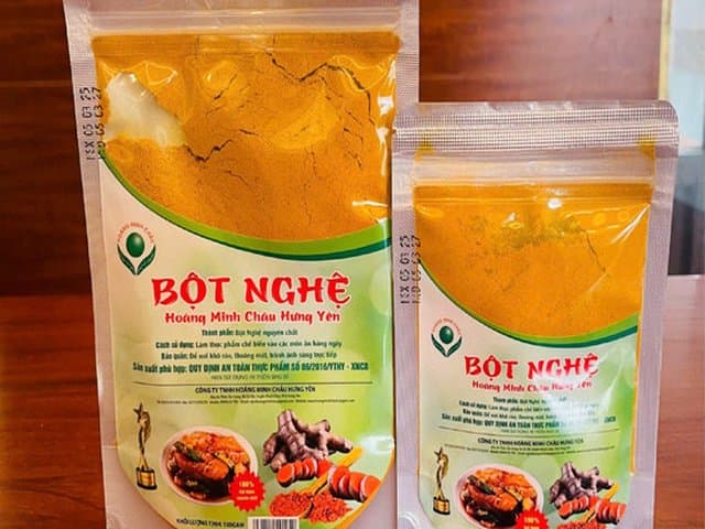 Túi bột nghệ Hoàng Minh Châu