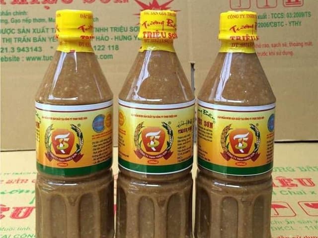 Chai tương bần Triệu Sơn